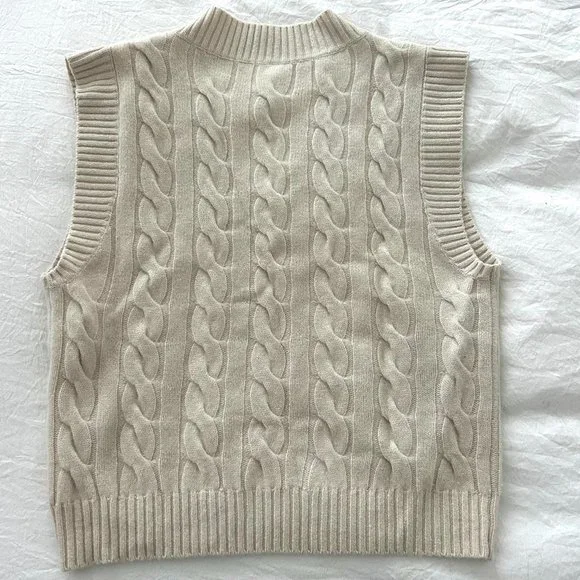 Cream Babaton Illustrator Vest - Picture 4 of 4